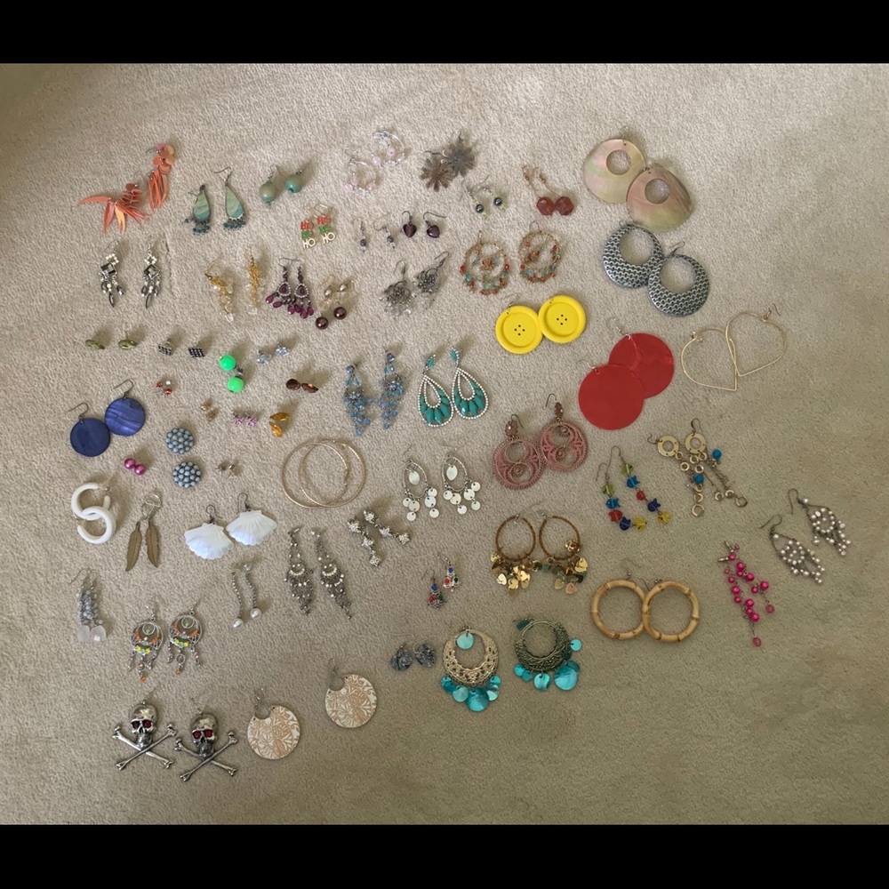 Collection of earrings!